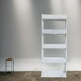 thumbnail image 3 of Mobile Shelving Unit Organizer with 5 Tiers Storage Shelf, Out Pantry Storage Rack for Narrow - Gray, 3 of 8