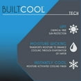 thumbnail image 6 of BUILTCOOL Adult Cooling Towel - 3 Pack, Men & Women Neck Cooling Towel, Sapphire, 6 of 8