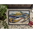 thumbnail image 3 of Carolines Treasures JMK1092MAT Crabe Bleu Tapis Intérieur et Extérieur- 18 x 27 Po., 3 of 4