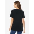 thumbnail image 2 of Woman Within Plus Size Perfect Crewneck Tunic, 2 of 6