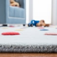 thumbnail image 4 of SAFAVIEH Kids Polka Dots Stripes Area Rug, Grey, 5' x 8', 4 of 7