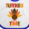 thumbnail image 4 of Inktastic Thanksgiving Turkey Time Boys or Girls Baby Bib, 4 of 4