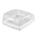 thumbnail image 1 of Estuche impermeable de plástico para interruptor de pared, timbre, tapa abatible para el hogar (transparente) 1 pieza ShuxiuWang 8390614256217, 1 of 1