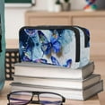 thumbnail image 6 of MUOOUM Pencil Case, Butterflies Tie Dye Paintaing Large Capacity Pencil Pouch Stationery Pen Bag, 6 of 7