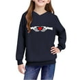 thumbnail image 5 of YUNAFFT Boys & Girls Hooded Sweatshirt Long Sleeve Casual Pullover 4-14Y Winter Warm 100% Polyester 8 Colors, 5 of 9