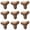Coffee, variant on 6PC Edge Corner Protectors Guards Protective Cushions Anti Collision Furniture Corner Protectors, Self Adhesive Corner Guards for Tables Cabinets Desks,1.7 Inch