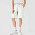 thumbnail image 2 of GXWEA Kids Soccer Shorts Boys 5T Shorts Boys Shorts Youth Lightweight Pull-On Hiking Shorts For Sports Outdoor, 2 of 7