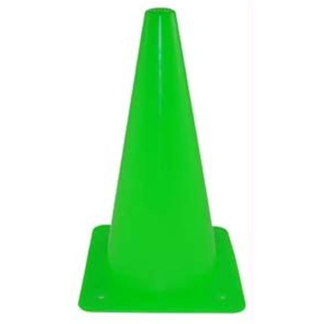 Olympia Sports CO019P Cône en Poly - 12 Po. (Vert)