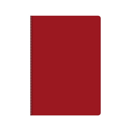 Dark Red A5 Thread Bound Notebook,30 Sheets Lined Softcover Journal,for A5 30 Sheets Softcover Lined Journal 5 Pack Random,Hecnuo