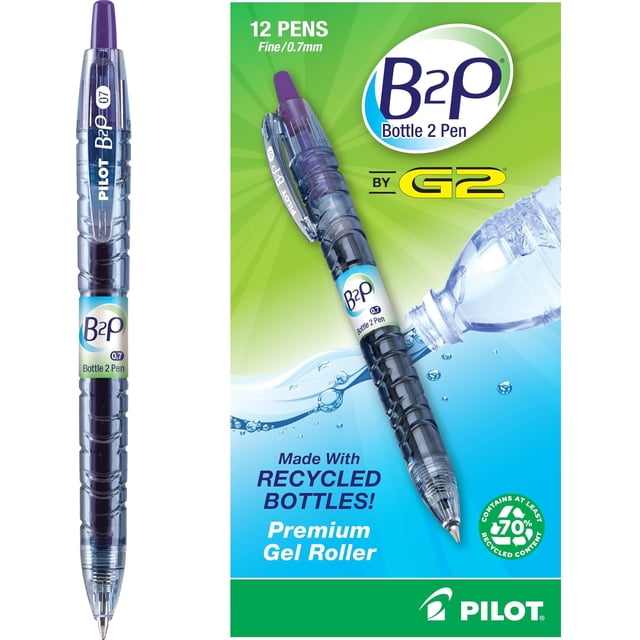 Boligrafo de gel Pilot B2P 31622 retractil punta fina 0.7 mm caja de 12 unidades