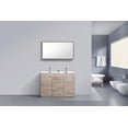 thumbnail image 3 of Milano 48" Double Sink Nature Wood Modern Bathroom Vanity, 3 of 3
