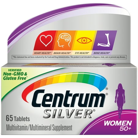 Centrum Silver Women 50+ Multivitamin Tablets, 65 (Best Steroids For Women)