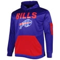 thumbnail image 2 of Men's Fanatics Royal Buffalo Bills Big & Tall Pullover Hoodie, 2 of 3
