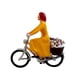 thumbnail image 3 of Modelo de niña en bicicleta a escala 1:64, mini figura de ciclista, figura en miniatura coleccionable para caja de arena, modelo de ferrocarril, 3 of 7