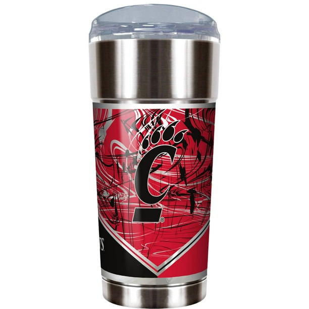 NCAA Cincinnati Bearcats "The EAGLE" 24 oz Vacuum Insulated Stainless