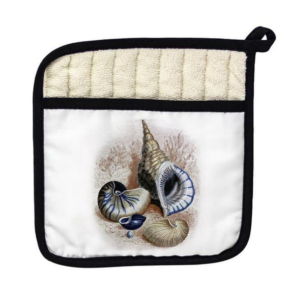 Betsy Drake PT003 Four Shells Pot Holder