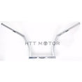 thumbnail image 2 of HTTMT- CHROME APE HANGERS 1-1/4" 14" RISE Handle bar HARLEY Softail Chopper Sportster, 2 of 6