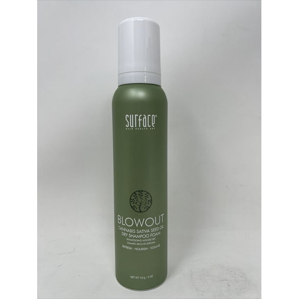 Surface BLOWOUT Sativa Seed Oil Dry Shampoo Foam 4 oz.