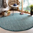 thumbnail image 1 of Safavieh Cottage Laraine Geometric Outdoor Area Rug, 1 of 4