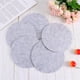 thumbnail image 5 of 20 piezas alfombrillas de fieltro de 14x14cm, almohadillas antideslizantes para muebles, alfombrillas protectoras para macetas, posavasos de agua aislantes, suministros para el hogar (gris claro), 5 of 5