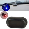 thumbnail image 4 of 2 uds. De energía Solar para coche, alarma ficticia simulada, advertencia antirrobo, luz LED intermitente de seguridad, lámpara falsa (azul + rojo), 4 of 5