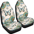 thumbnail image 3 of XYZCANDO 2 Pack Car Seat Cover Set for car Front Seats Car Seat Covers Waterproof Breathable, Truck SUV Vehicle Car Front Seat Covers, Butterfly Print, 3 of 10