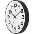 thumbnail image 3 of Infinity Instruments Orbit Wall Clock, Black, 12", 3 of 7