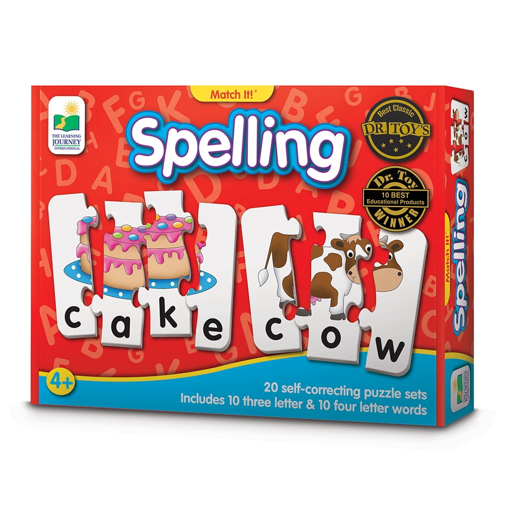 The Learning Journey Match It! Spelling - Walmart.com - Walmart.com