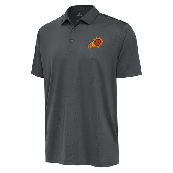Men's Antigua  Pewter Phoenix Suns Big & Tall Ellipse Polo