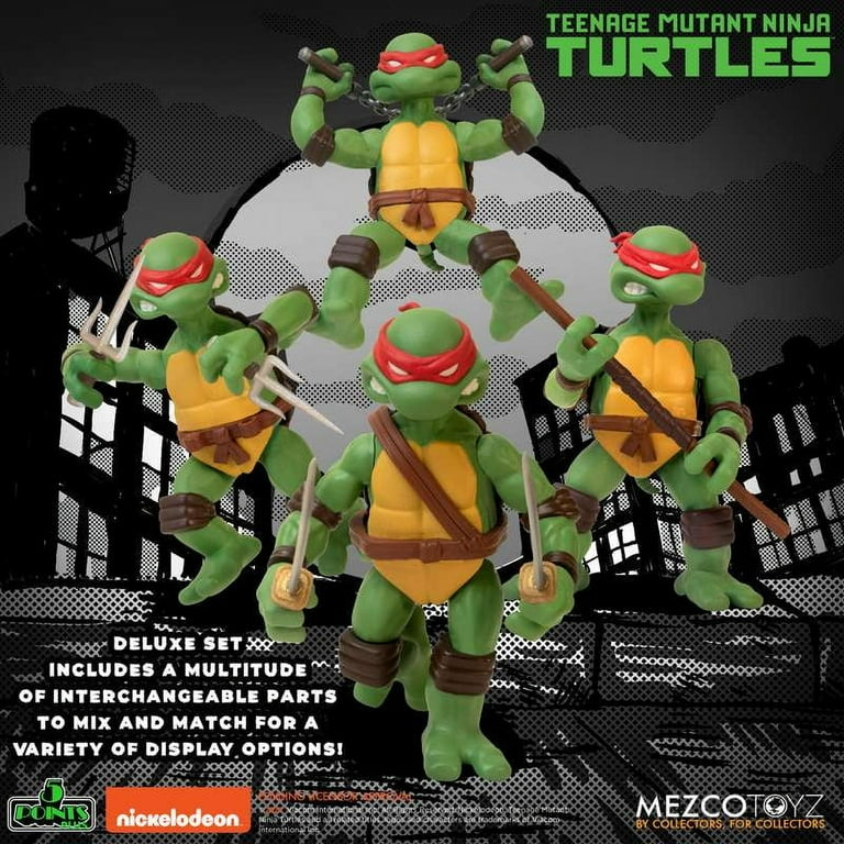 5 Points Teenage Mutant Ninja Turtles 4 Figure Deluxe Set 2024