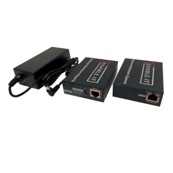 Enable-IT 1-Port PoE Extender Kit - 100Mbps PoE over 1-pair wiring