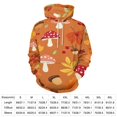 thumbnail image 2 of Autumn Pumpkin Leaves Thanksgiving Men's Women New Sweatshirt Hoodie Men's Plus Size Sweatshirt Hooded Sweatshirt 3d Printed Street Men's Cloth, 2 of 6