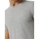 thumbnail image 3 of Camiseta DKNY Clásica de Algodón Suave con Cuello Redondo en Gris Jaspeado, 3 of 7