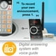 thumbnail image 2 of Teléfono inalámbrico AT&T CL82407 DECT 6.0 de 4 auriculares con contestador automático, 2 of 9
