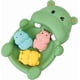 thumbnail image 1 of Baby bath water toy - Hippo Family Bath Adventure Set, 1 Hippo and 3 Baby Hippo, Soft Vinyl Material, One-Piece No Hole Design (Hippo), 1 of 5