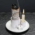 thumbnail image 5 of 1Pcs Ceramic Incense Burner Holder Multifunctional 4-in-1 for Palo Santo Sage Sticks Candles & Crystals Ideal for Christmas, 5 of 7