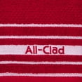 thumbnail image 2 of All-Clad Popcorn Texture Cotton Blend, Kitchen Towels, 4-Pack, Chili, 2 of 5