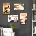 thumbnail image 3 of Póster Guinness Placa Metal Vintage Pintura Hierro Rectangular 20x30cm 4 Uds., 3 of 9