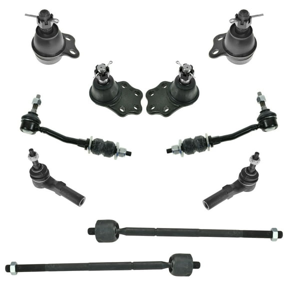 TRQ Ball Joint Tie Rod End Sway Bar Link Kit Set for Dodge Dakota Durango 2WD PSA58713