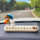 thumbnail image 3 of Placa de matrícula de estacionamiento de coche Paraguas creativo Chica Samoyedo Mover matrícula Mover coche Teléfono Perro Decoración Regalo, 3 of 5