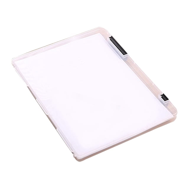 Matsuzay Caja de almacenamiento de archivos A4 de plástico Feiqiong 2019 Cajas de documentos transparentes de alta calificación Caja de almacenamiento Type5 NO5 Matsuzay JJ2620-04