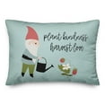 thumbnail image 2 of Creative Products Plant Kindness Harvest Love Gnome 4 20 x 14 Spun Poly Pillow, 2 of 3