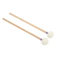 thumbnail image 2 of Accessoire de Maillets de Tambours, Maple Handle Drum Mallet Set Feutre Tête Léger Robuste pour Jouer le Violet, 2 of 8