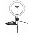 thumbnail image 1 of 10 Inch LED Ring Light Adjustable with Tripod, Phone Holder., 1 of 5