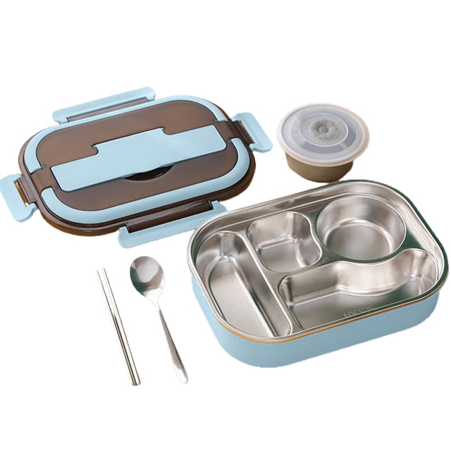 CSChome Lunch Container Leak-proof Lunch Container: BPA-Free Hot Food Warmer Bento Box, Water Can Be Heated, Shock-proof