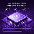 thumbnail image 5 of 15.6" Touchscreen Laptop,256GB SSD 8GB RAM,Windows 11 Pro,360° Foldable 2 in 1 Laptop Computer,MS Office 365,Intel Core (up to 3.4 GHz)Processor,FHD Display, 5 of 9