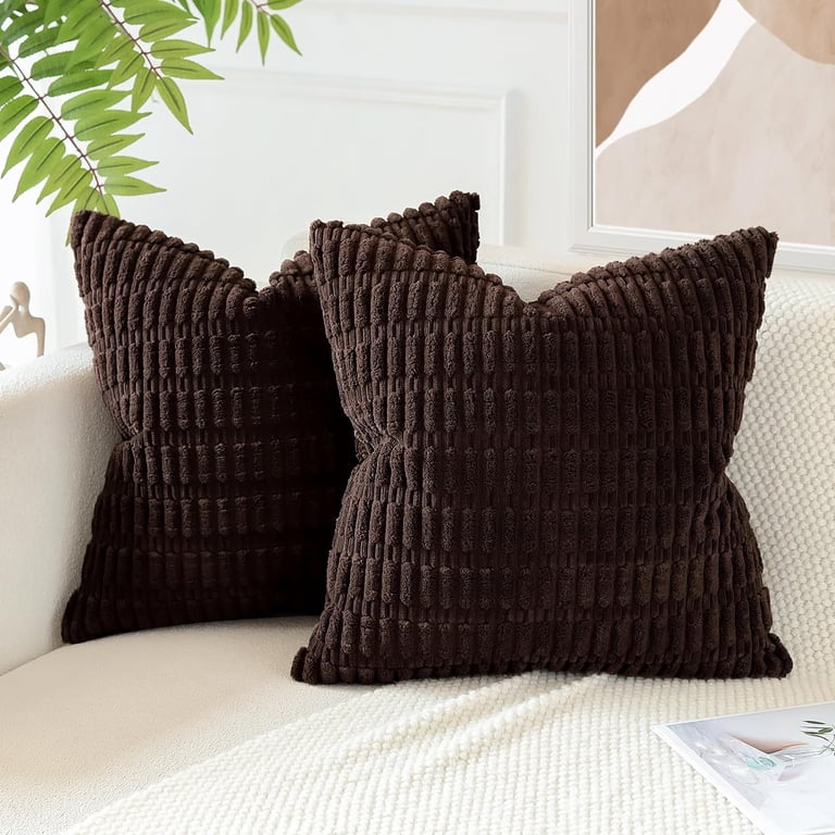 Lomyolo Boho Striped Throw Pillow Covers 20x20 Inch 2-Pack photo 5