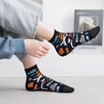 thumbnail image 6 of Uemuo Creative Transport Printed Crew Socks, Moisture-Wicking Socks, Athletic Socks for Men Breathable Cushion Socks Casual Sport Socks for Running Traveling, 6 of 6