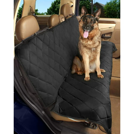 Epica Luxury Deluxe Pet Car Seat Cover, Quilted, Water Resistant, and Machine Washable BLACK