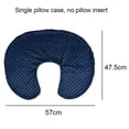 thumbnail image 2 of Funda de almohada de lactancia, funda de almohada de lactancia, funda de almohada de lactancia de felpa, adecuada para almohada de lactancia, 2 of 5